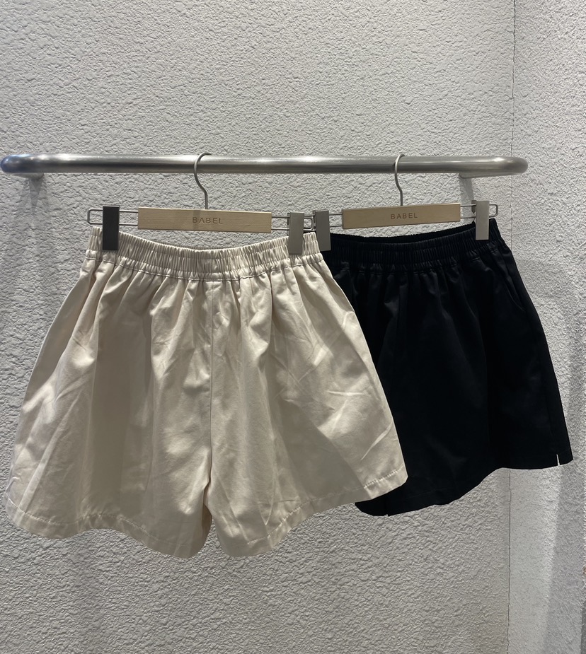 BABEL東大門直郵女裝新品推薦人氣真品熱賣職業26春夏短褲棉BABEL短褲