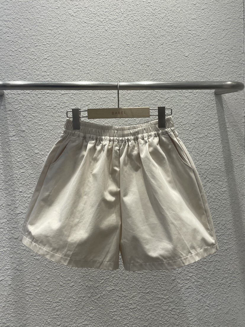 BABEL東大門直郵女裝新品推薦人氣真品熱賣職業26春夏短褲棉BABEL短褲圖色1