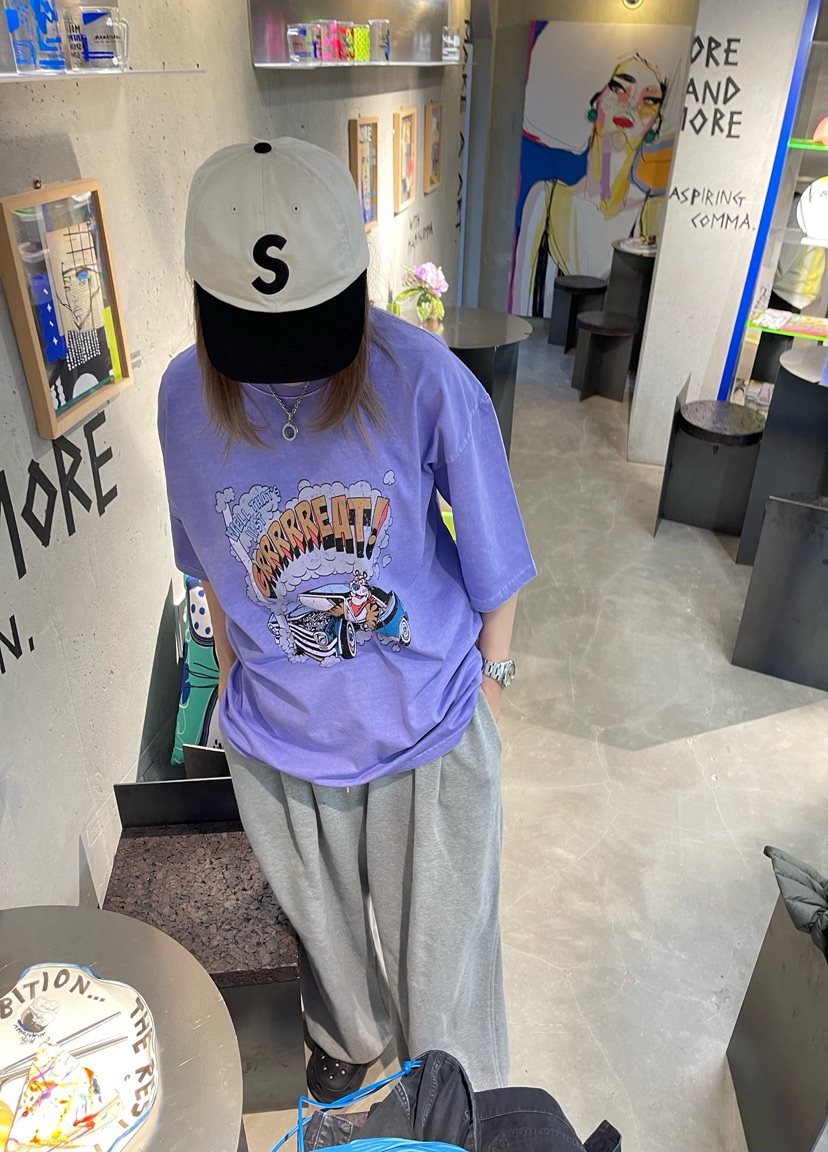 CRACKERS韓國代購女裝新品人氣休閑26春夏職業時尚熱賣T恤CRACKERST恤