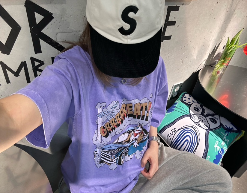 CRACKERS韓國代購女裝新品人氣休閑26春夏職業時尚熱賣T恤CRACKERST恤