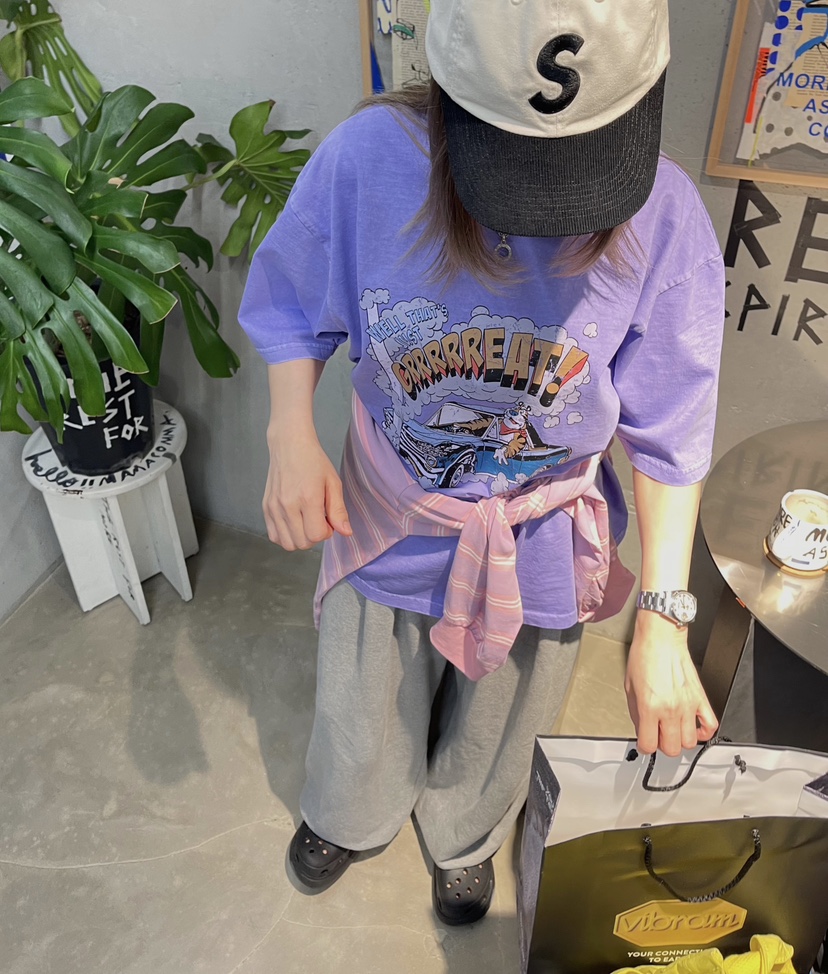 CRACKERS韓國代購女裝新品人氣休閑26春夏職業時尚熱賣T恤CRACKERST恤