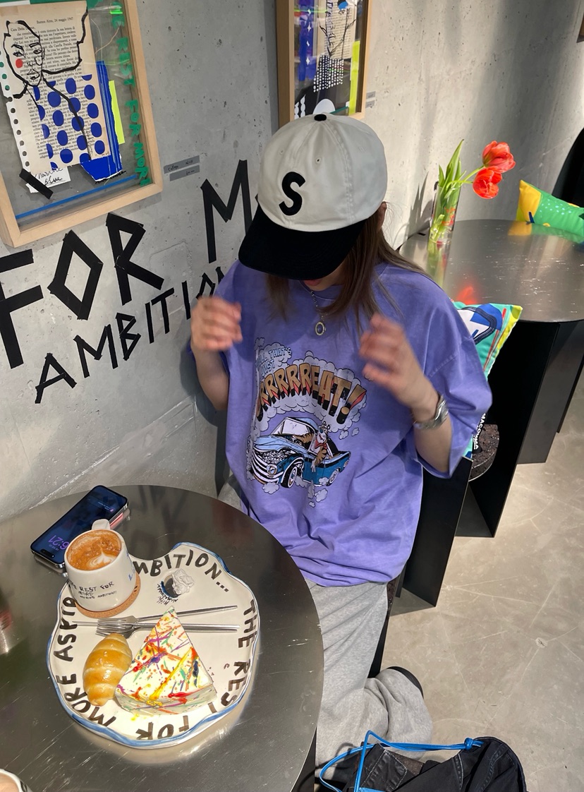 CRACKERS韓國代購女裝新品人氣休閑26春夏職業時尚熱賣T恤CRACKERST恤