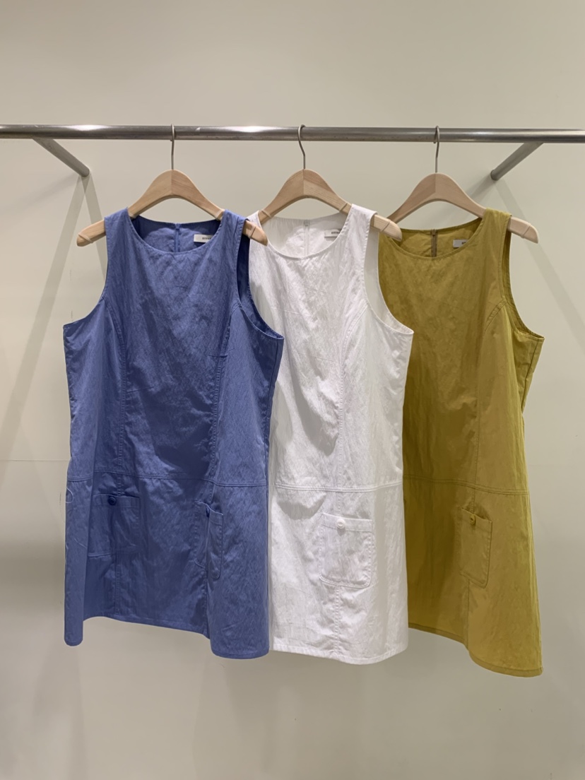 ZITTEN東大門代購女裝新品熱賣26春夏真品推薦連衣裙口袋ZITTEN連衣裙