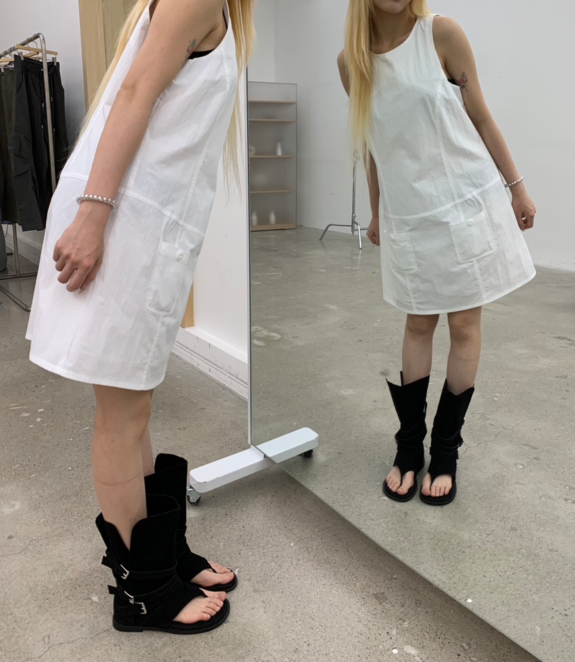 ZITTEN東大門代購女裝新品熱賣26春夏真品推薦連衣裙口袋ZITTEN連衣裙