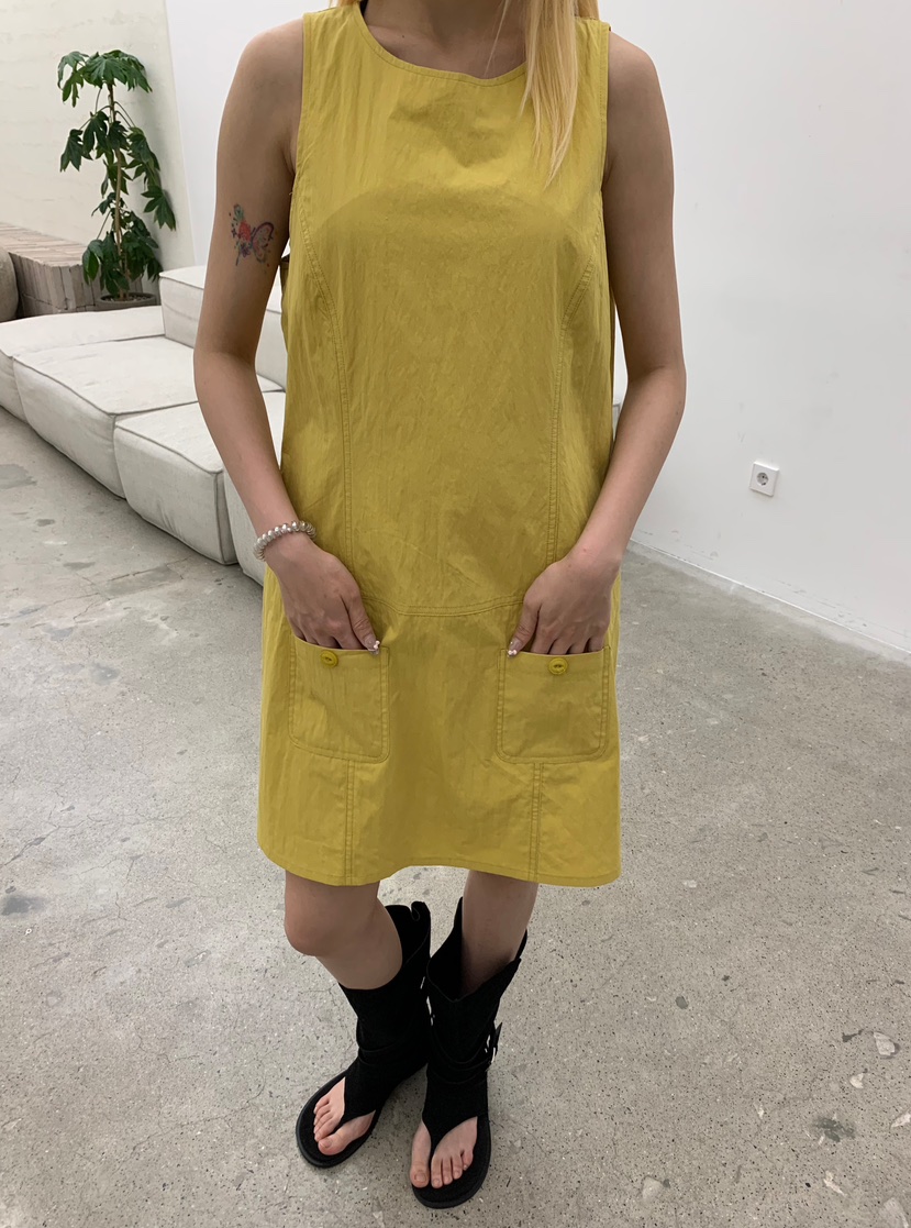 ZITTEN東大門代購女裝新品熱賣26春夏真品推薦連衣裙口袋ZITTEN連衣裙