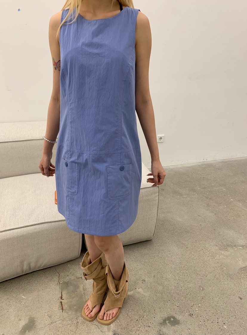 ZITTEN東大門代購女裝新品熱賣26春夏真品推薦連衣裙口袋ZITTEN連衣裙