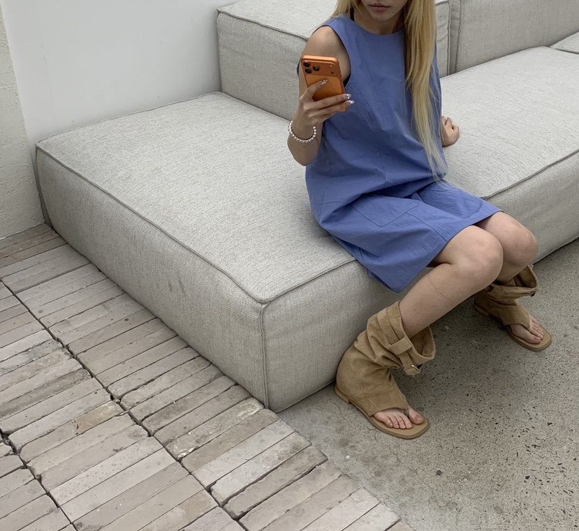 ZITTEN東大門代購女裝新品熱賣26春夏真品推薦連衣裙口袋ZITTEN連衣裙