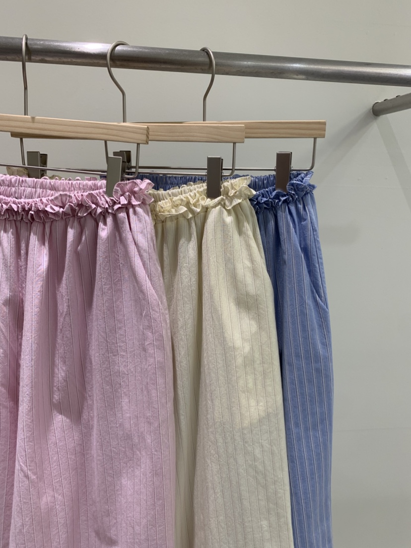 ZITTEN東大門實拍女裝新品26春夏推薦人氣真品休閑褲條紋ZITTEN休閑褲