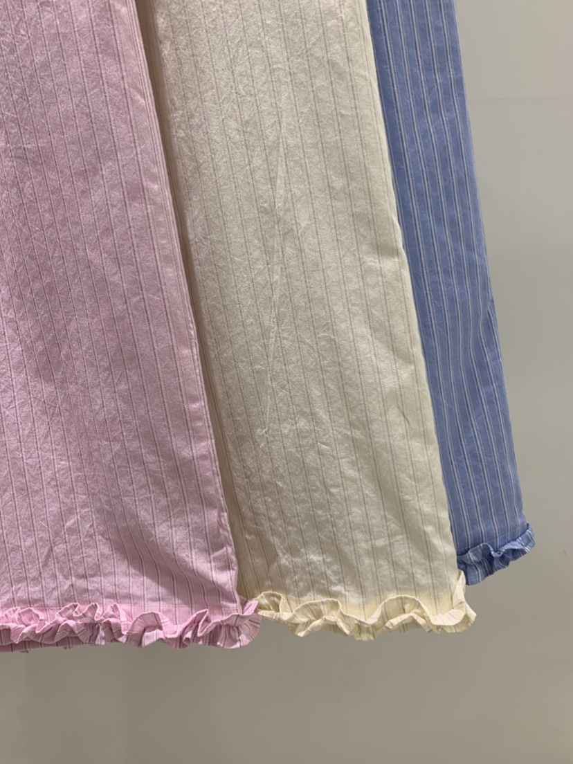 ZITTEN東大門實拍女裝新品26春夏推薦人氣真品休閑褲條紋ZITTEN休閑褲