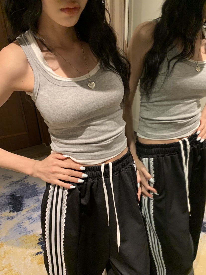 BADCALM東大門直郵女士新款真品推薦26春夏吊帶背心不含內搭BADCALM吊帶/背心