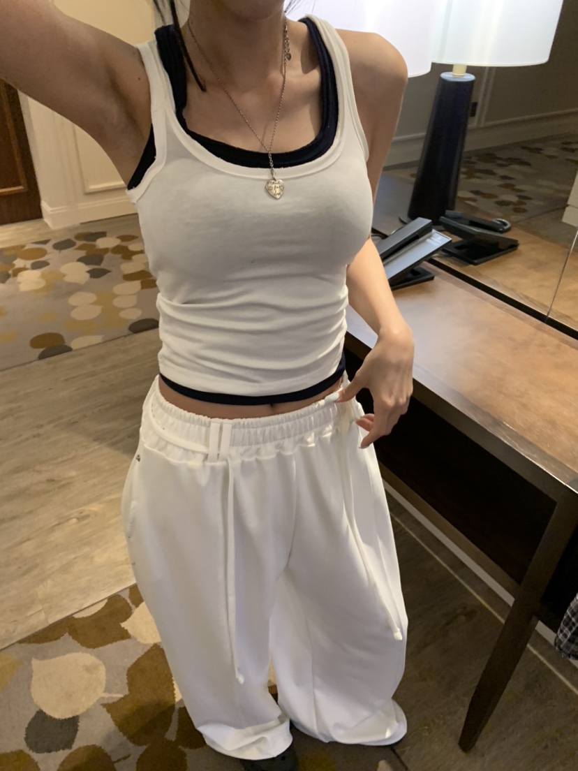 BADCALM東大門直郵女士新款真品推薦26春夏吊帶背心不含內搭BADCALM吊帶/背心