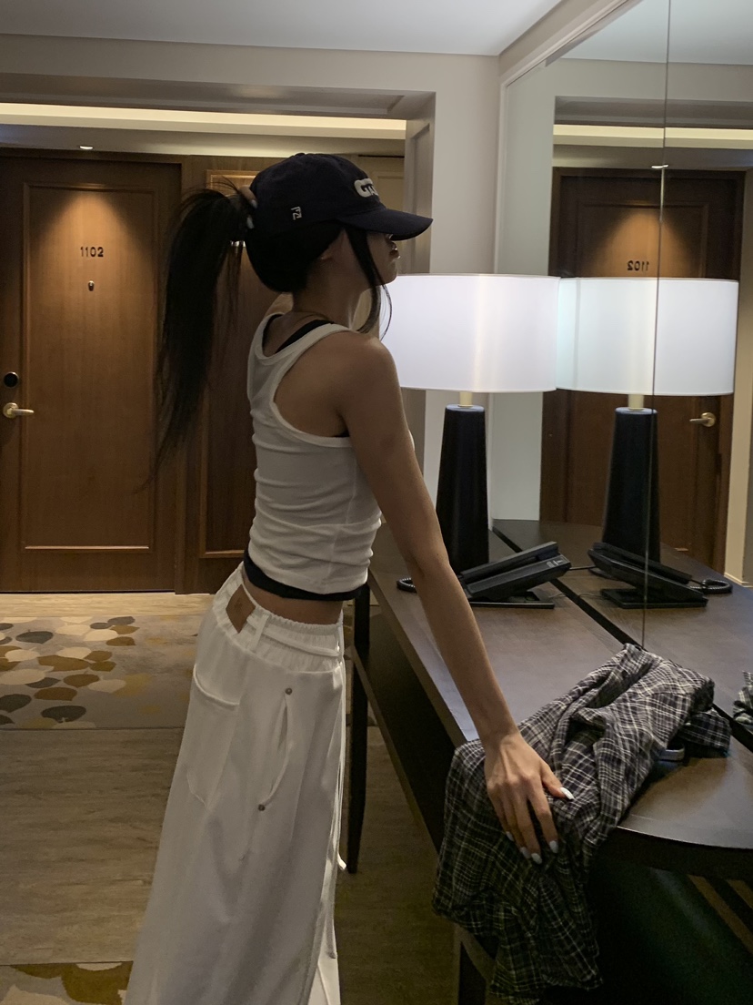 BADCALM東大門直郵女士新款真品推薦26春夏吊帶背心不含內搭BADCALM吊帶/背心