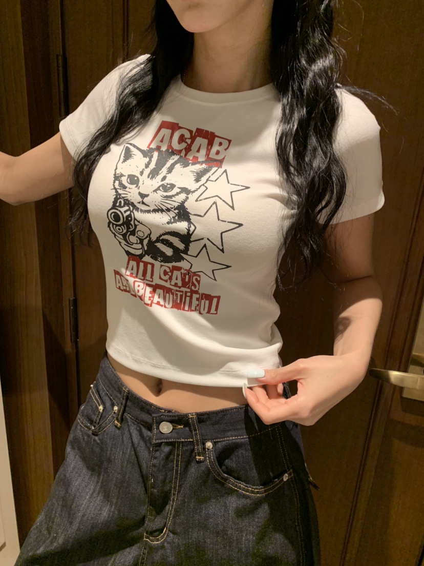 BADCALM韓國代購女裝新品26春夏熱賣真品休閑推薦人氣T恤BADCALMT恤