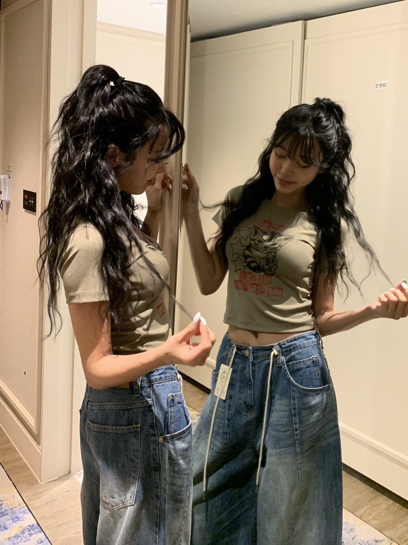 BADCALM韓國代購女裝新品26春夏熱賣真品休閑推薦人氣T恤BADCALMT恤