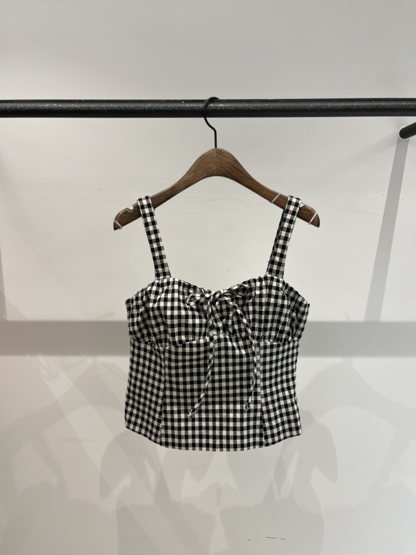 LOVE PULL韓國直郵女士新品職業26春夏時尚真品吊帶背心LOVE PULL吊帶/背心圖色2