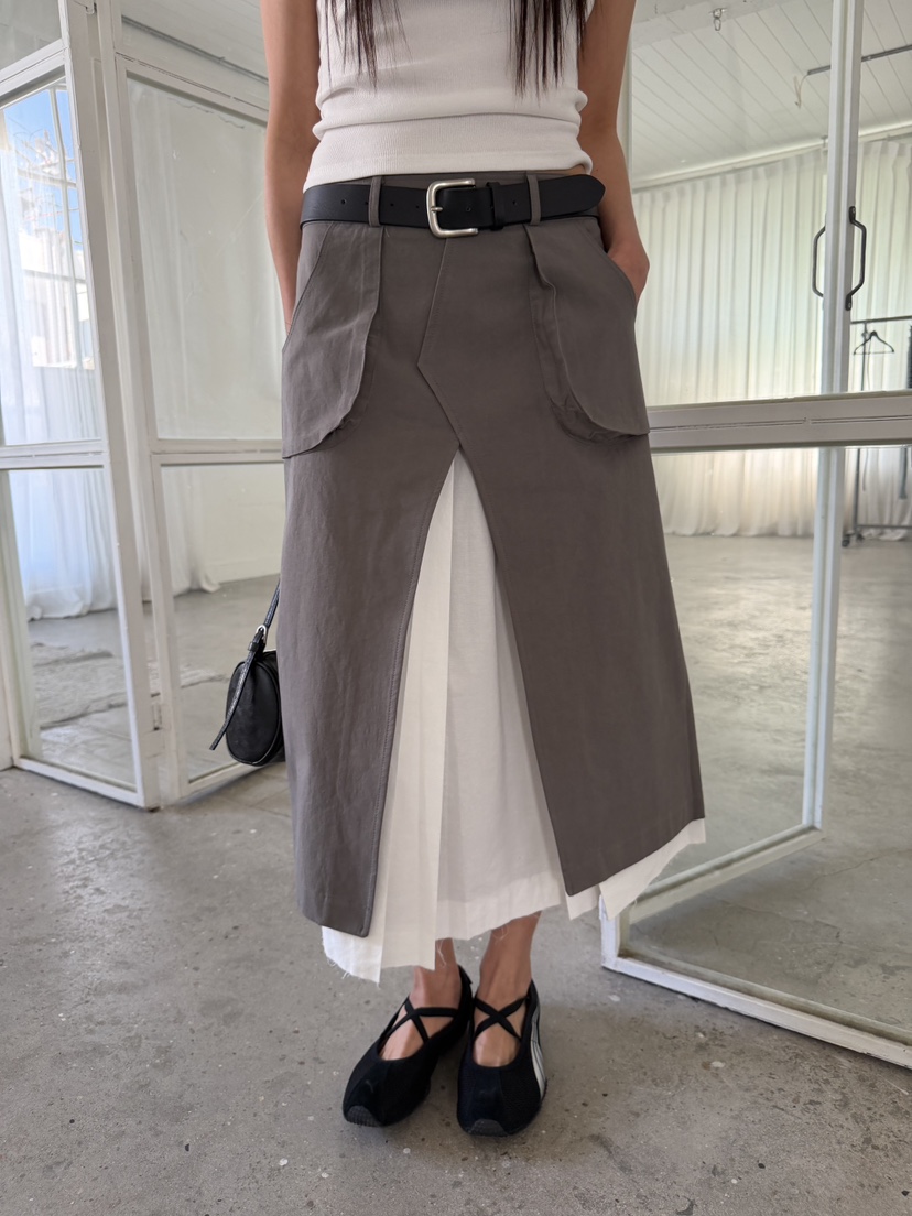 ACME韓國直郵女裝新款職業真品熱賣休閑26春夏半身裙中短裙ACME半身裙/中短裙