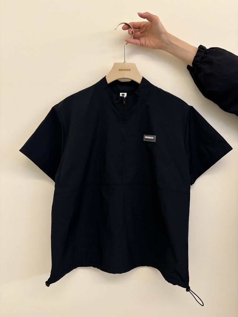 BALANCE韓國直郵女裝新品真品職業時尚26春夏襯衫蕾絲衫拉鏈BALANCE襯衫/蕾絲衫圖色3