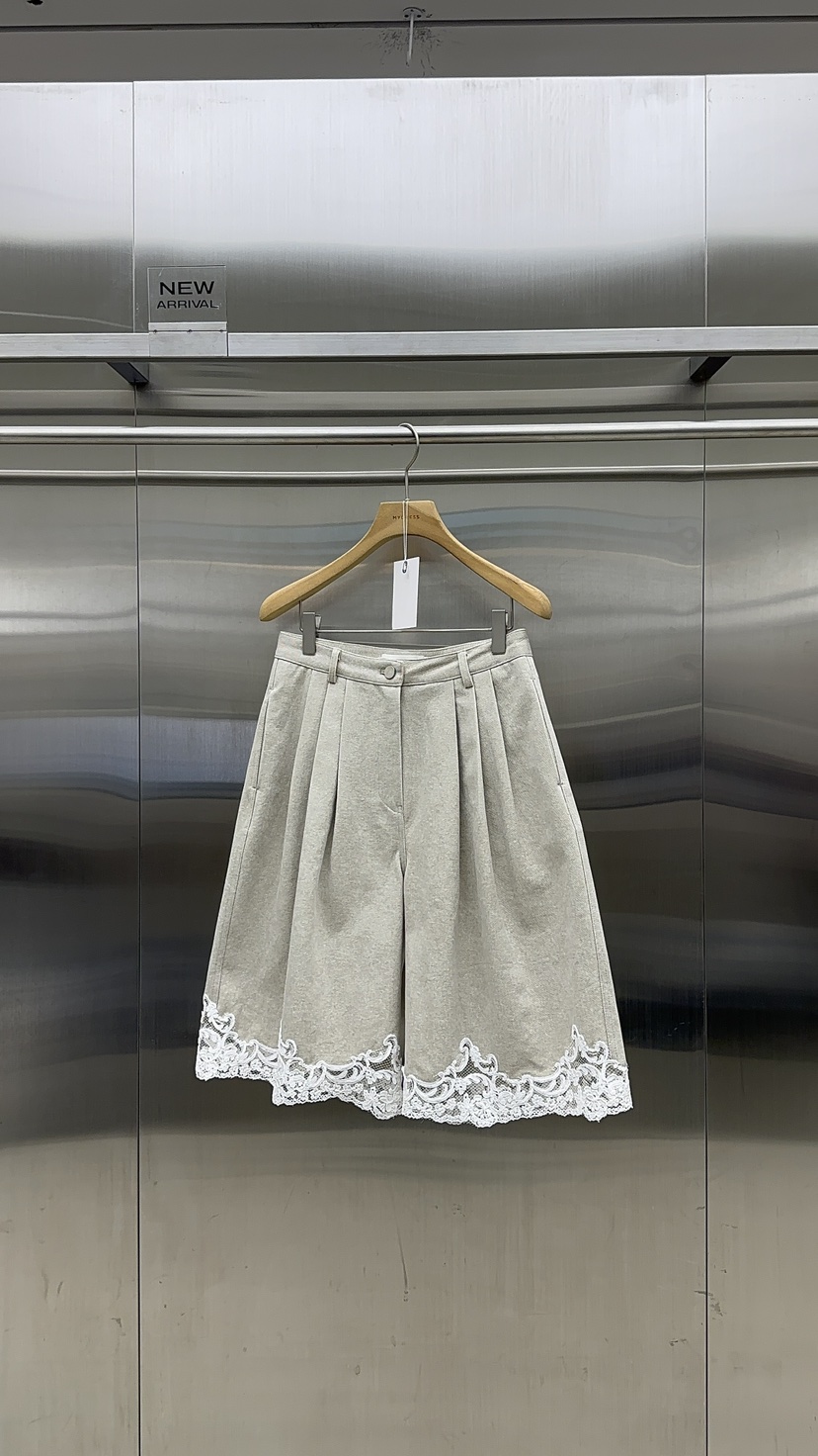 MYDRESS東大門實拍女士新品職業推薦人氣26春夏時尚休閑短褲MYDRESS短褲圖色2