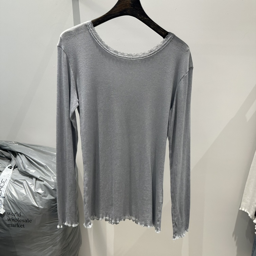 JANE BIRKIN韓國代購女裝新品職業真品推薦人氣時尚長袖T恤JANE BIRKIN設計師品牌長袖T恤圖色1