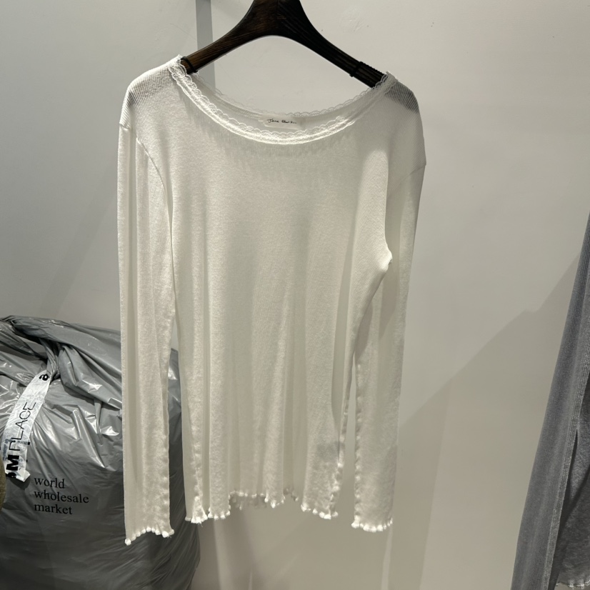 JANE BIRKIN韓國代購女裝新品職業真品推薦人氣時尚長袖T恤JANE BIRKIN設計師品牌長袖T恤圖色2