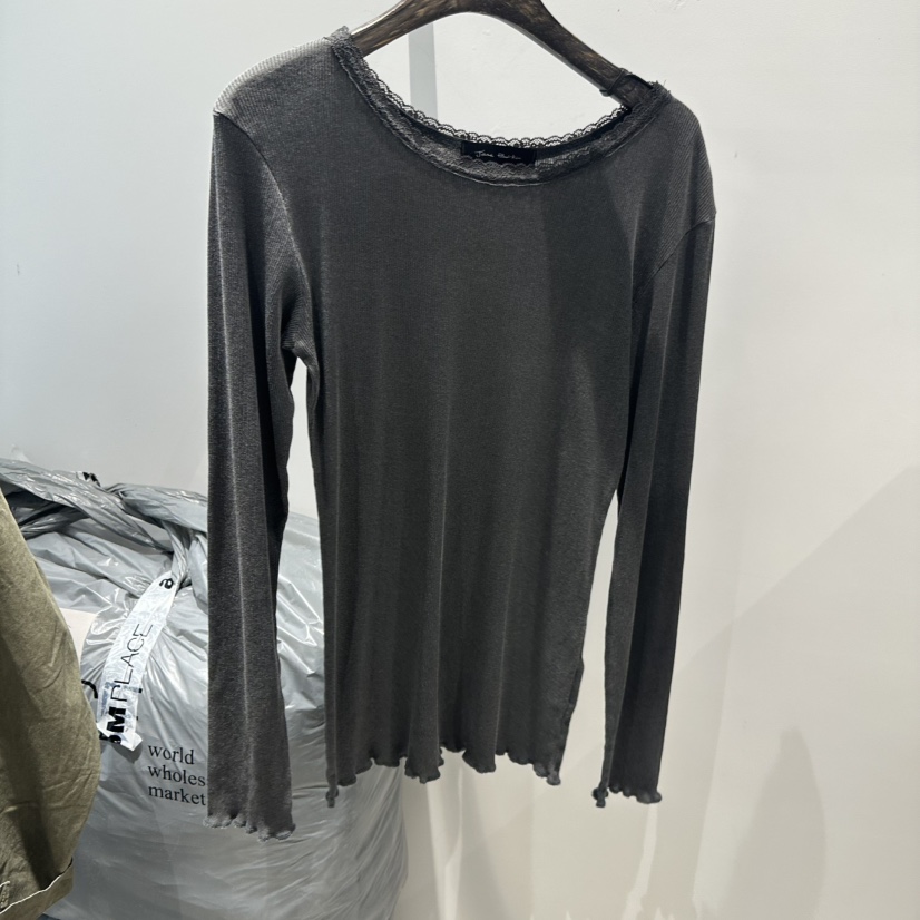 JANE BIRKIN韓國代購女裝新品職業真品推薦人氣時尚長袖T恤JANE BIRKIN設計師品牌長袖T恤圖色3