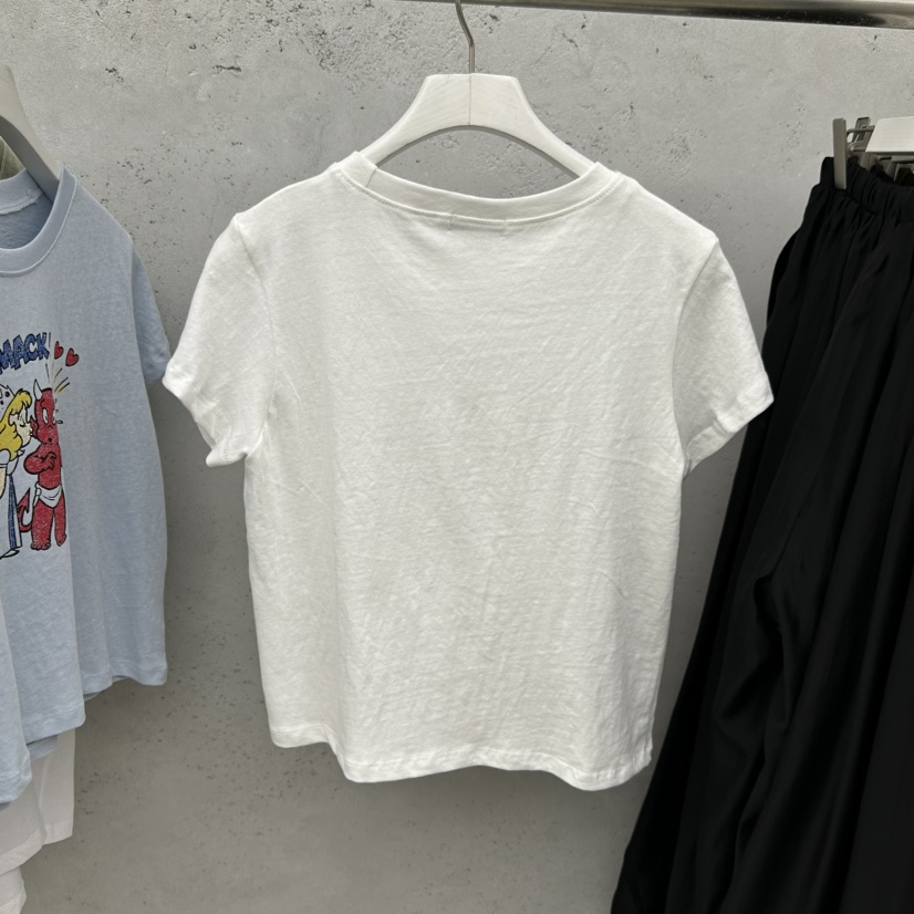 SIXTEEN東大門代購女裝新款26春夏推薦職業休閑時尚人氣T恤SIXTEENT恤