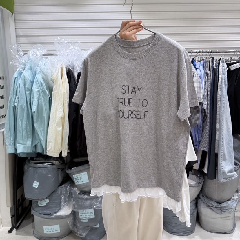 BRICKLANE東大門代購女士新款人氣26春夏熱賣時尚休閑T恤BRICKLANET恤圖色1