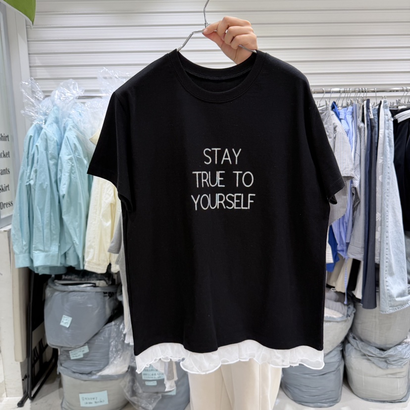 BRICKLANE東大門代購女士新款人氣26春夏熱賣時尚休閑T恤BRICKLANET恤圖色3