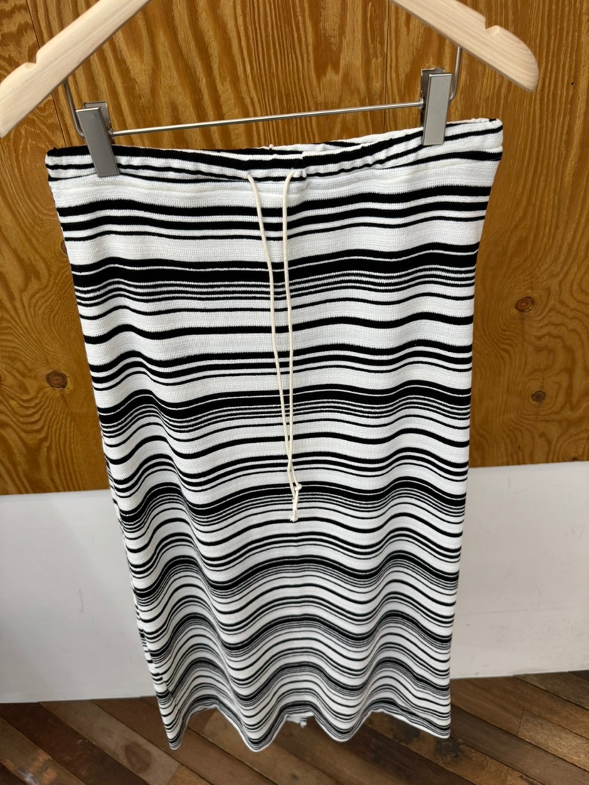 PROJECTVIEW韓國直郵女裝新款職業休閑26春夏推薦長裙條紋PROJECTVIEW長裙