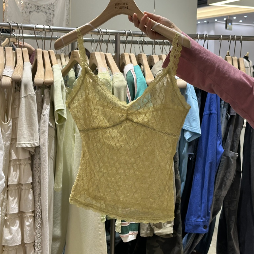 SUNDER MARKET東大門實拍女裝新款人氣真品熱賣吊帶背心SUNDER MARKET吊帶/背心圖色1