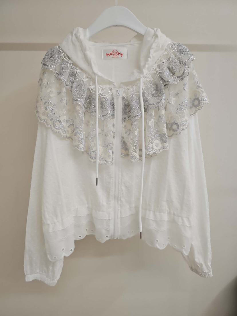 REDPIG東大門直郵女士新品人氣26春夏真品休閑推薦夾克兜帽Red Pig夾克圖色1