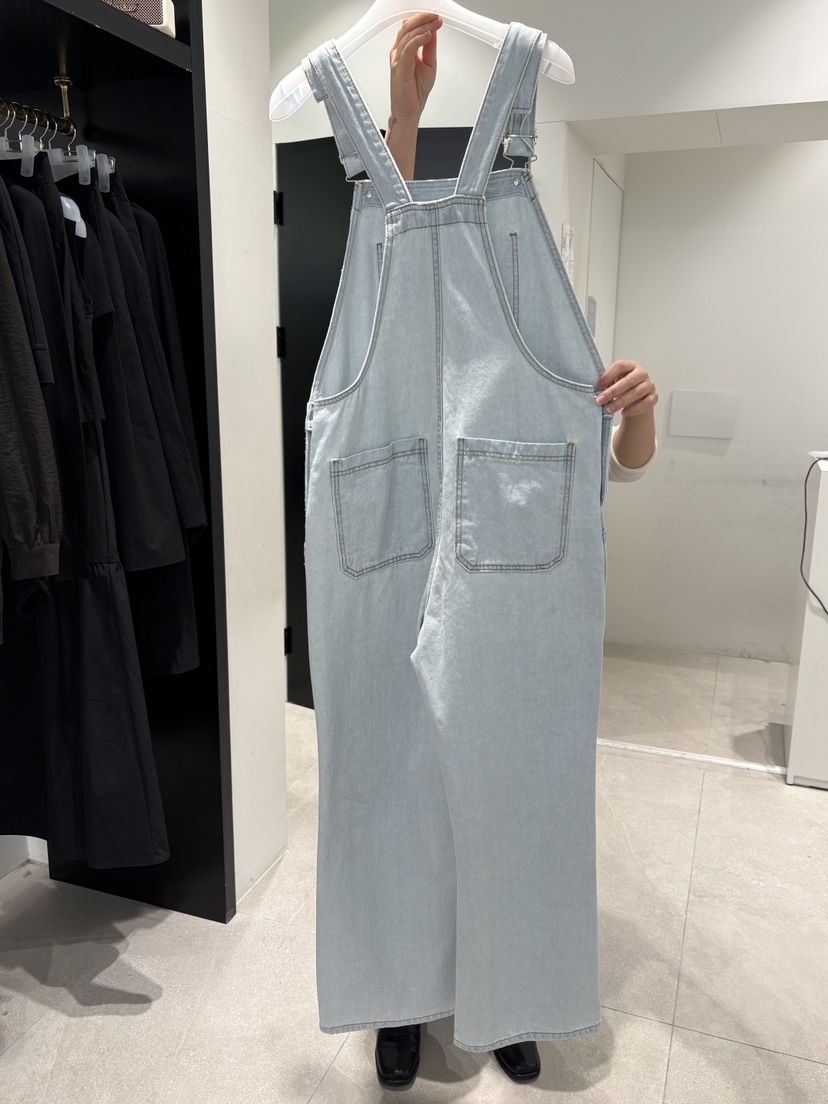 CREAM-P韓國直郵女士新款職業熱賣人氣時尚休閑推薦背帶褲CREAM-P背帶褲