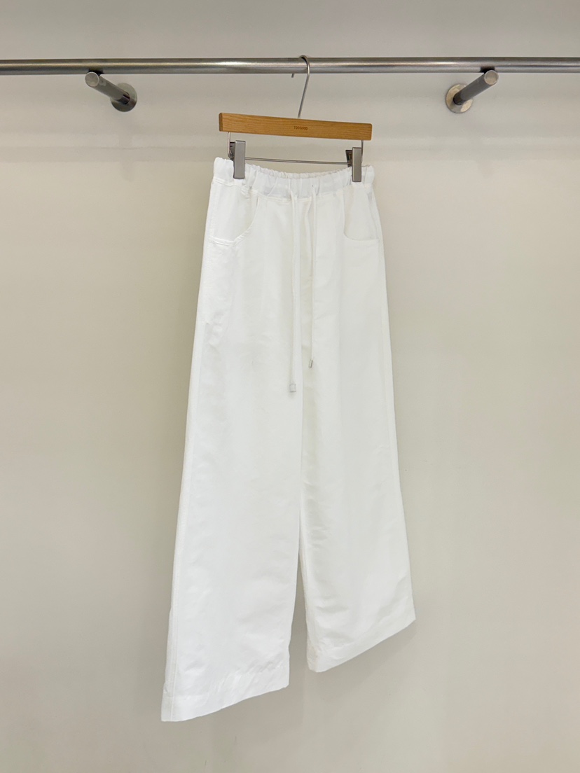 TOOGOOD韓國直郵女裝新品職業時尚推薦人氣休閑褲闊腿褲亞麻TOOGOOD休閑褲圖色3