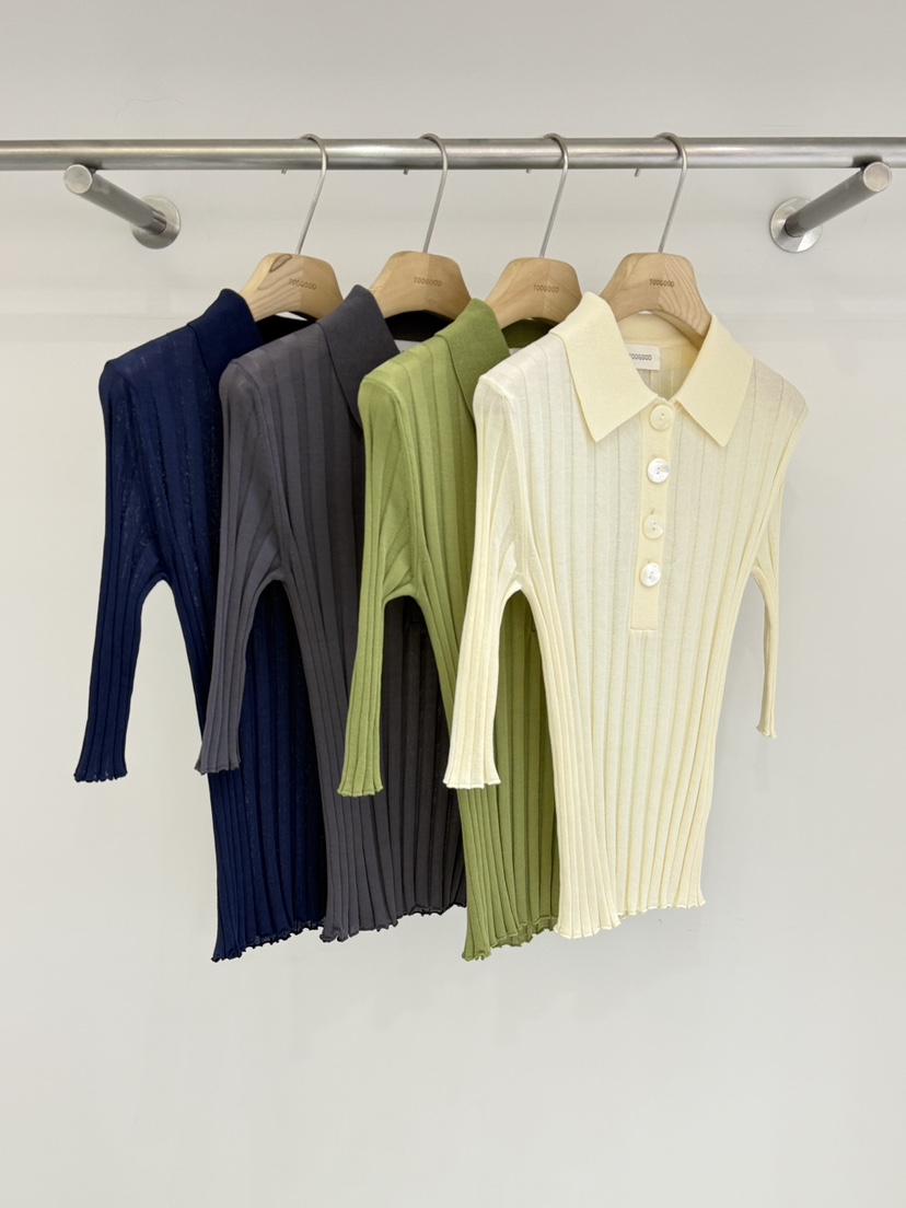 TOOGOOD東大門實拍女裝新款推薦人氣熱賣休閑26春夏針織衫羅紋TOOGOOD針織衫