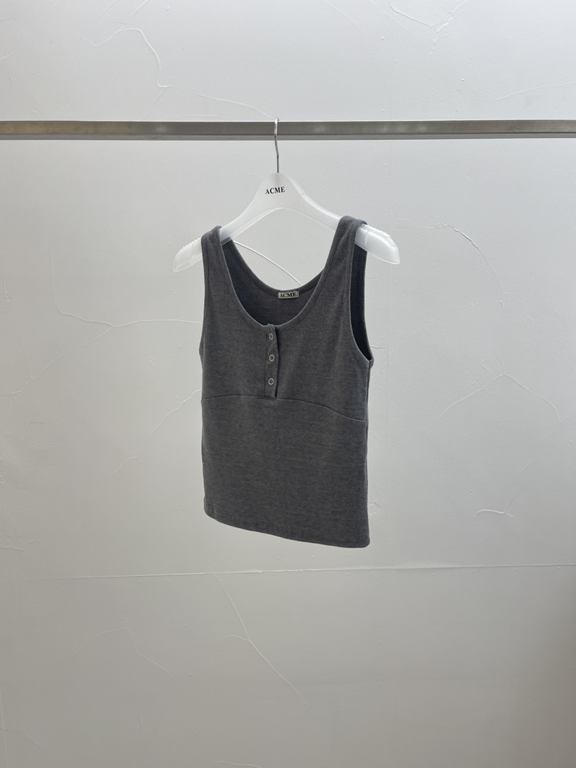 ACME東大門代購女裝新款人氣職業熱賣26春夏休閑吊帶背心ACME吊帶/背心圖色5墨色