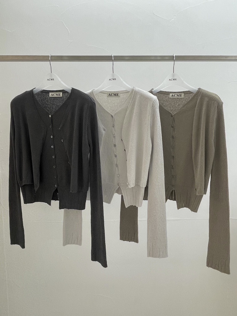 ACME東大門實拍女裝新款26春夏休閑熱賣職業真品時尚針織衫ACME針織衫