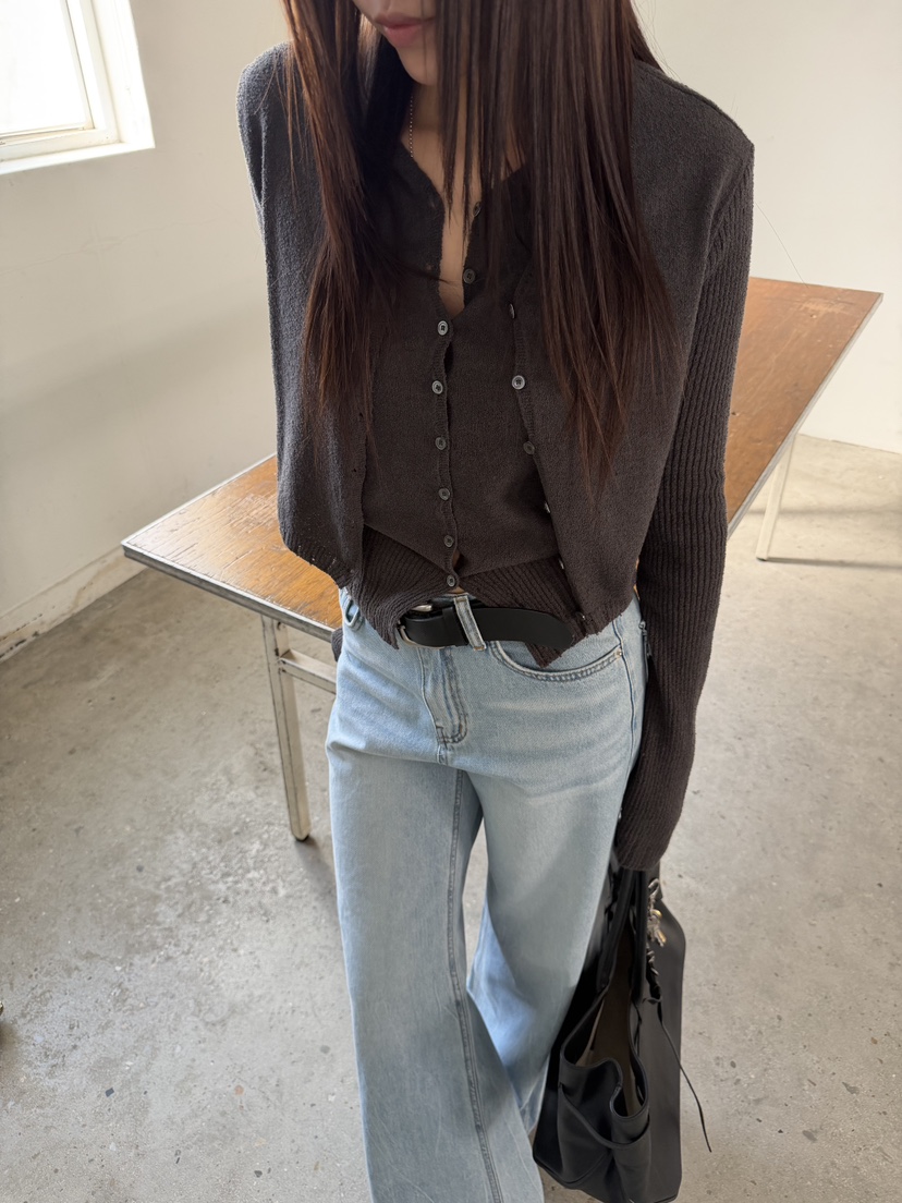 ACME東大門實拍女裝新款26春夏休閑熱賣職業真品時尚針織衫ACME針織衫