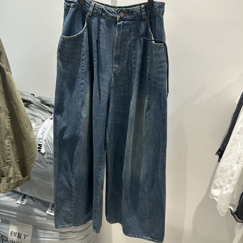 JANE BIRKIN東大門代購女裝新款時尚26春夏休閑熱賣牛仔褲JANE BIRKIN設計師品牌牛仔褲圖色2