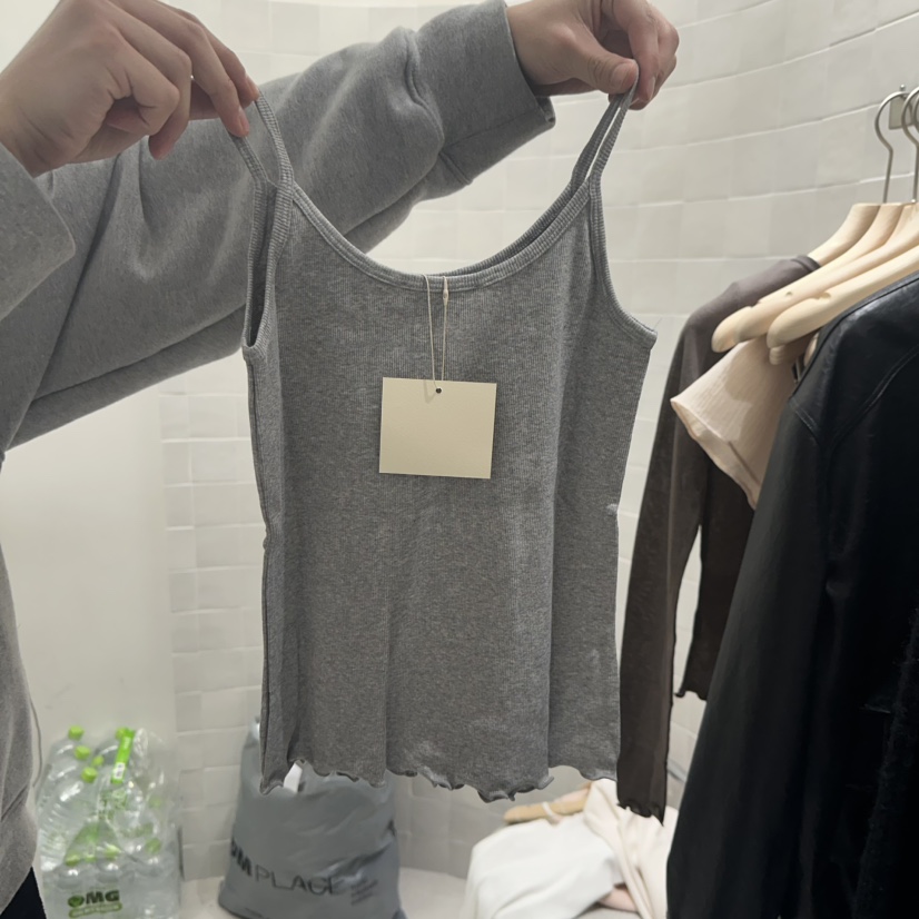 RIETTE東大門實拍女裝新款真品26春夏熱賣推薦時尚吊帶背心RIETTE吊帶/背心圖色2