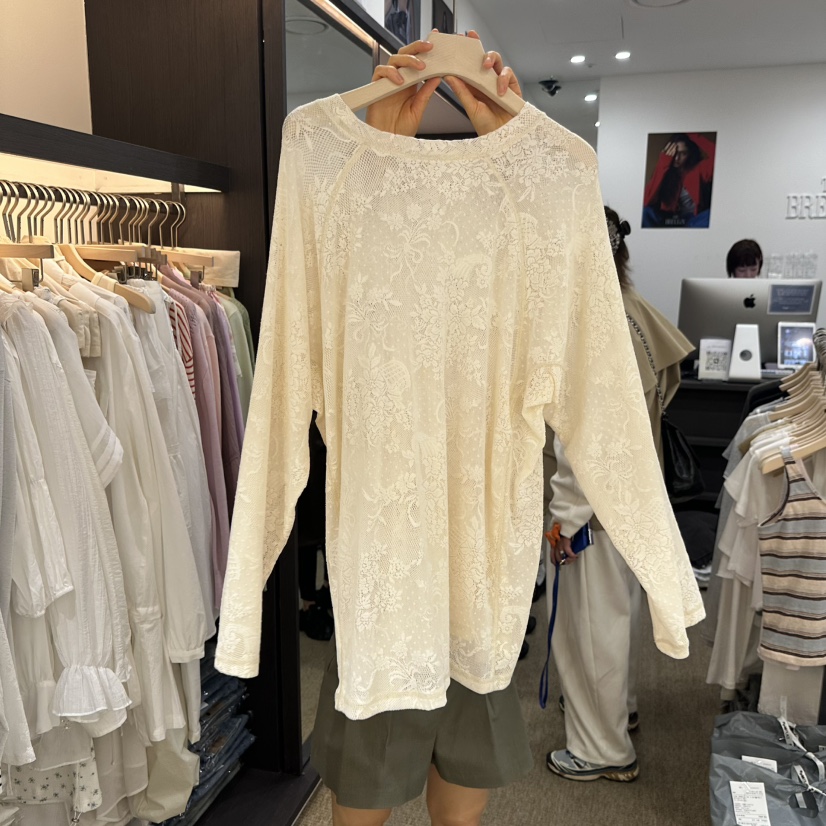 BRELLIN東大門實拍女裝新款休閑職業人氣時尚26春夏長袖T恤BRELLIN長袖T恤