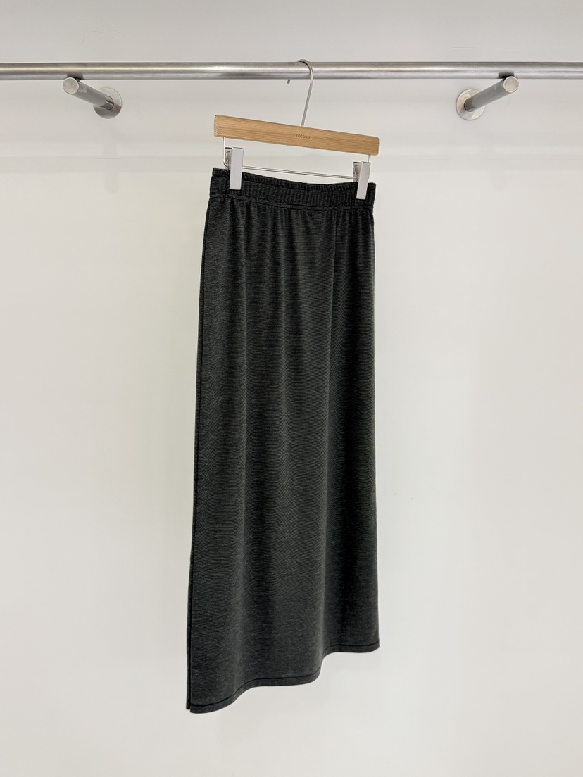 TOOGOOD韓國直郵女士新款26春夏熱賣人氣職業休閑長裙修身TOOGOOD長裙圖色2墨綠