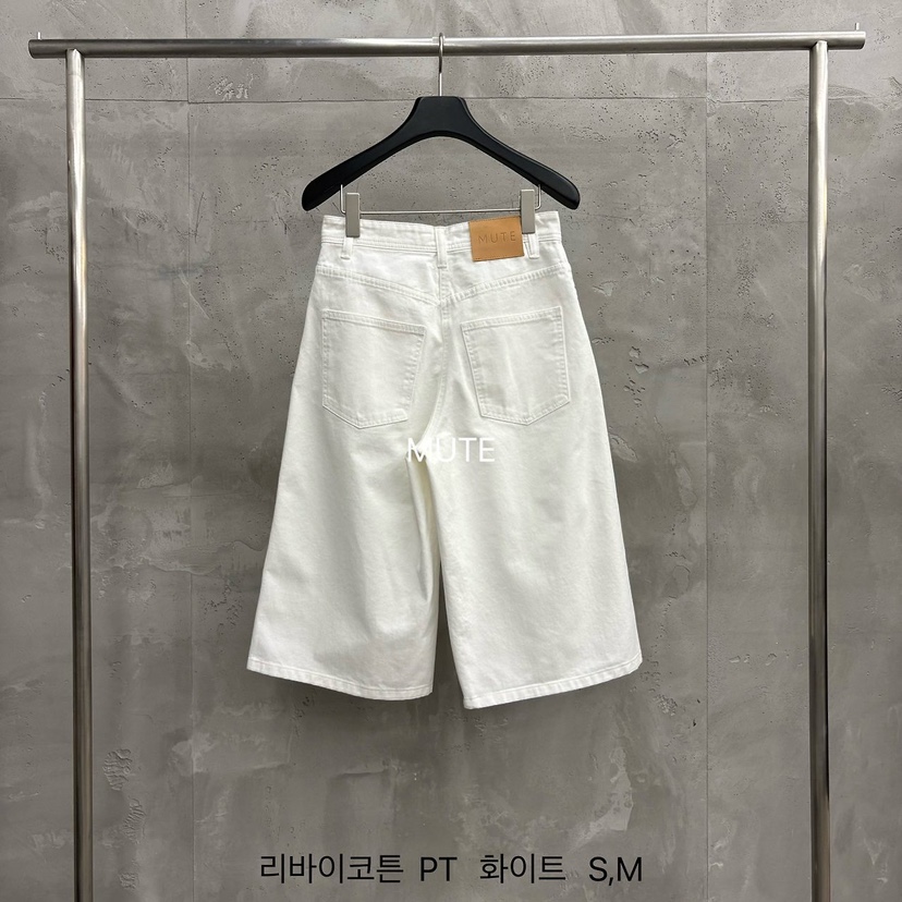 MUTE-P東大門代購女裝新款真品26春夏推薦人氣職業短褲棉MUTE短褲