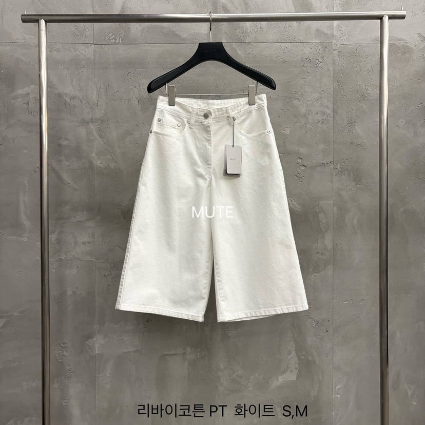 MUTE-P東大門代購女裝新款真品26春夏推薦人氣職業短褲棉MUTE短褲圖色1