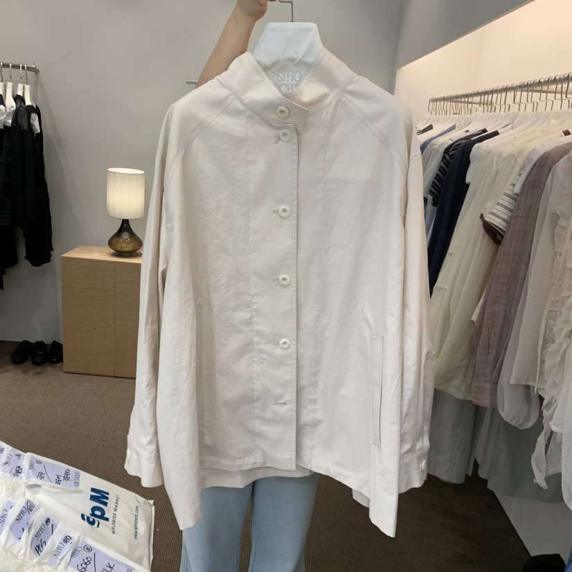 SIHO ARCHIVE東大門直郵女裝新品休閑26春夏熱賣夾克高領SIHO ARCHIVE夾克圖色1