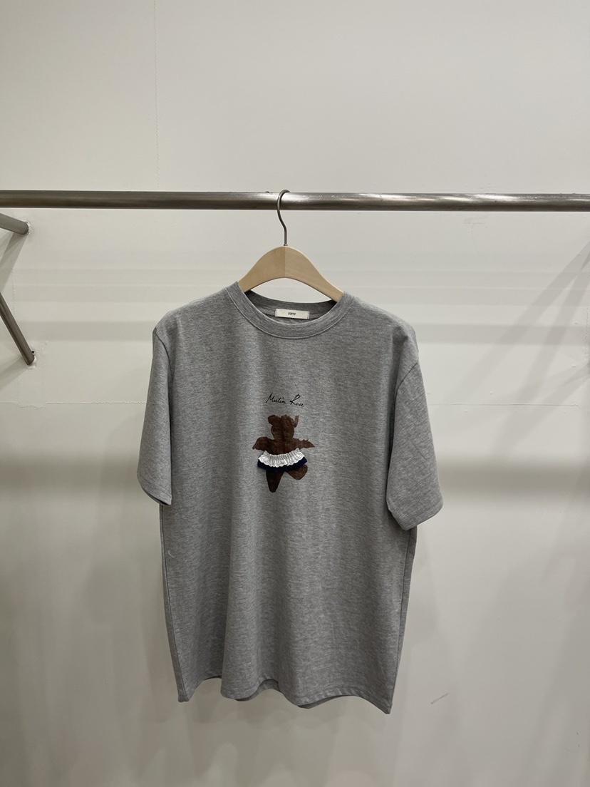 FIFTY東大門代購女士新品真品26春夏職業人氣休閑熱賣T恤FIFTYT恤圖色2