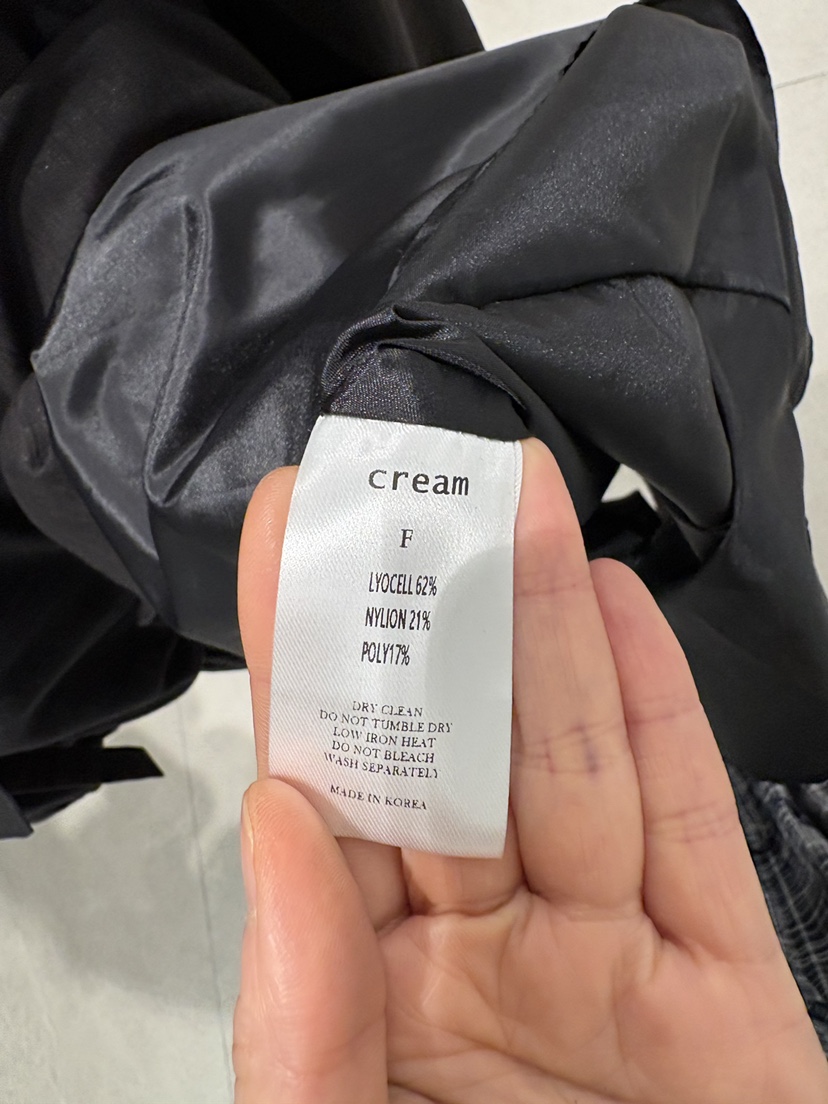 CREAM-P東大門代購女士新款26春夏時尚真品職業推薦連衣裙CREAM-P連衣裙