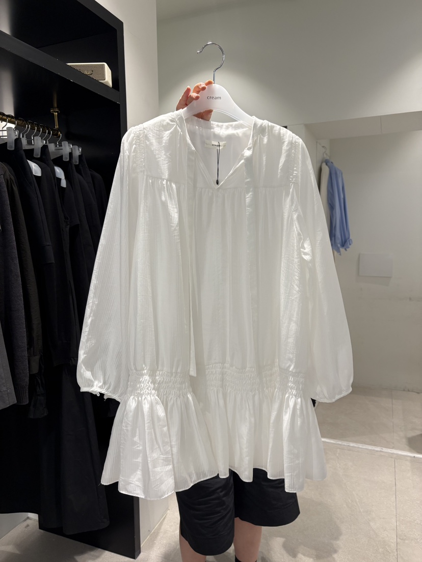 CREAM-P東大門代購女士新款26春夏時尚真品職業推薦連衣裙CREAM-P連衣裙圖色1