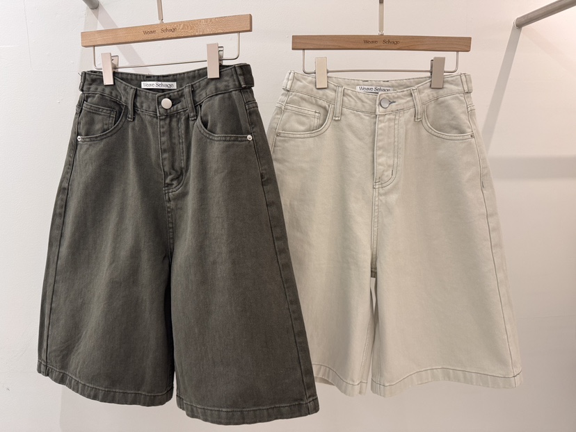 WEAUE SELVAGE東大門代購女裝新款人氣休閑職業熱賣短褲Weave Selvage短褲
