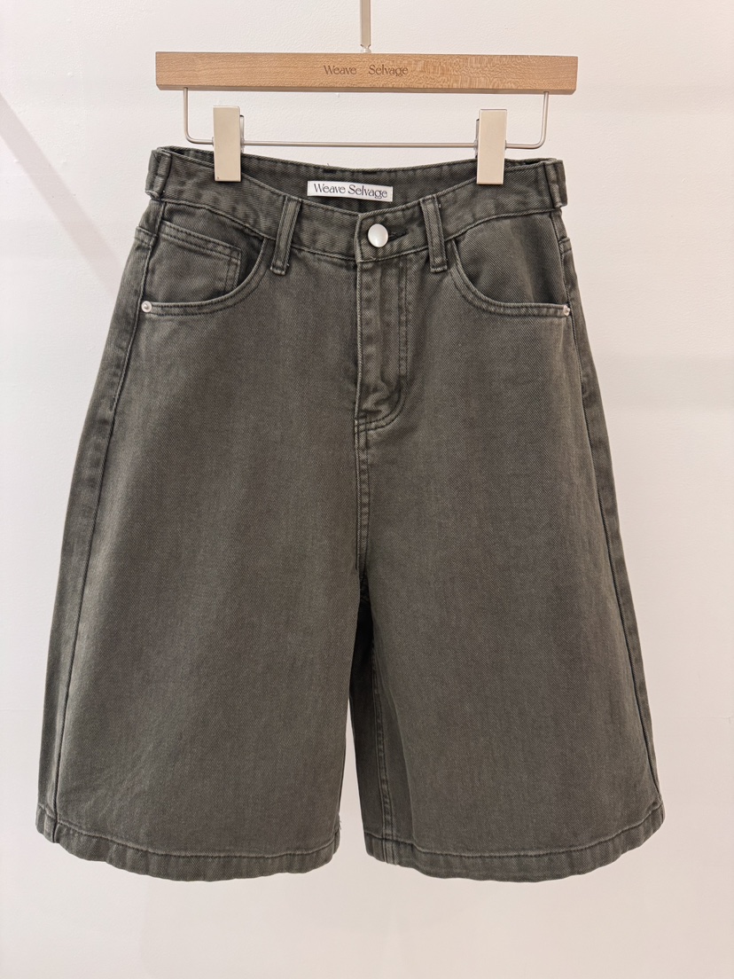 WEAUE SELVAGE東大門代購女裝新款人氣休閑職業熱賣短褲Weave Selvage短褲圖色1