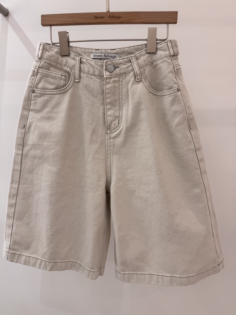 WEAUE SELVAGE東大門代購女裝新款人氣休閑職業熱賣短褲Weave Selvage短褲圖色2